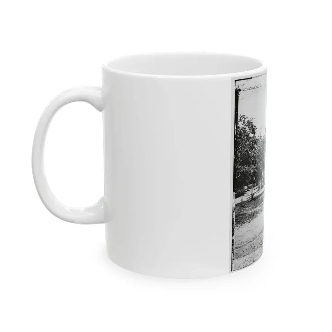 Beaufort, South Carolina. Robert Barnwell Rhett's Residence (U.S. Civil War) White Coffee Mug - Go Mug Yourself
