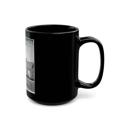 Beaufort, South Carolina. Shooting I.E., Shouting Party On J.J. Smith's Plantation (U.S. Civil War) Black Coffee Mug - Go Mug Yourself