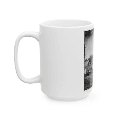 Beaufort, South Carolina. Shooting I.E., Shouting Party On J.J. Smith's Plantation (U.S. Civil War) White Coffee Mug - Go Mug Yourself