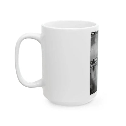 Beaufort, South Carolina. View Of Beaufort From The Waterfront. Fuller's House (U.S. Civil War) White Coffee Mug - Go Mug Yourself