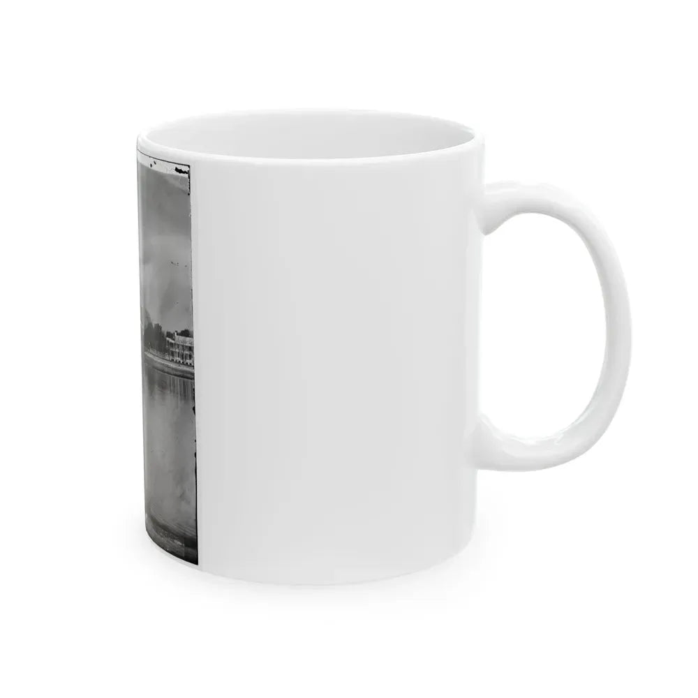 Beaufort, South Carolina. View Of Beaufort From The Waterfront. Fuller's House (U.S. Civil War) White Coffee Mug - Go Mug Yourself