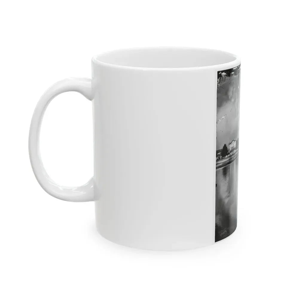 Beaufort, South Carolina. View Of Beaufort From The Waterfront. Fuller's House (U.S. Civil War) White Coffee Mug - Go Mug Yourself