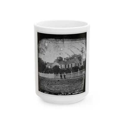 Beaufort, South Carolina. Federal Signal Station. Formerly The Home Of John G. Barnwell (U.S. Civil War) White Coffee Mug-15oz-Go Mug Yourself