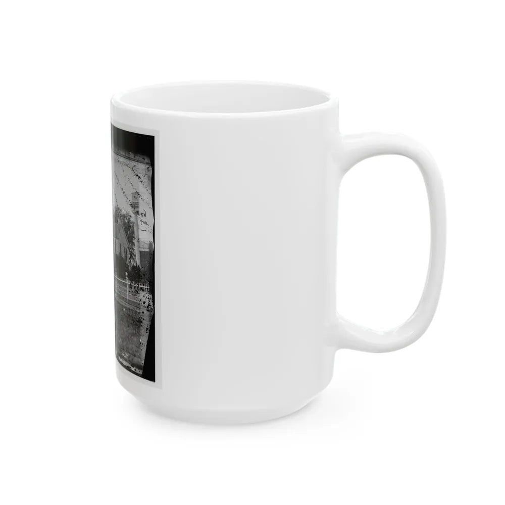 Beaufort, South Carolina. Federal Signal Station. Formerly The Home Of John G. Barnwell (U.S. Civil War) White Coffee Mug-Go Mug Yourself