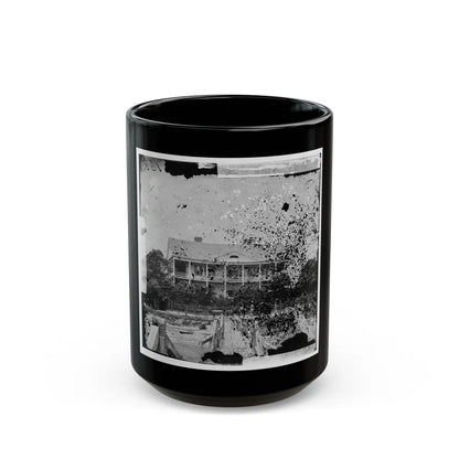 Beaufort, South Carolina. Fuller's House (U.S. Civil War) Black Coffee Mug-15oz-Go Mug Yourself