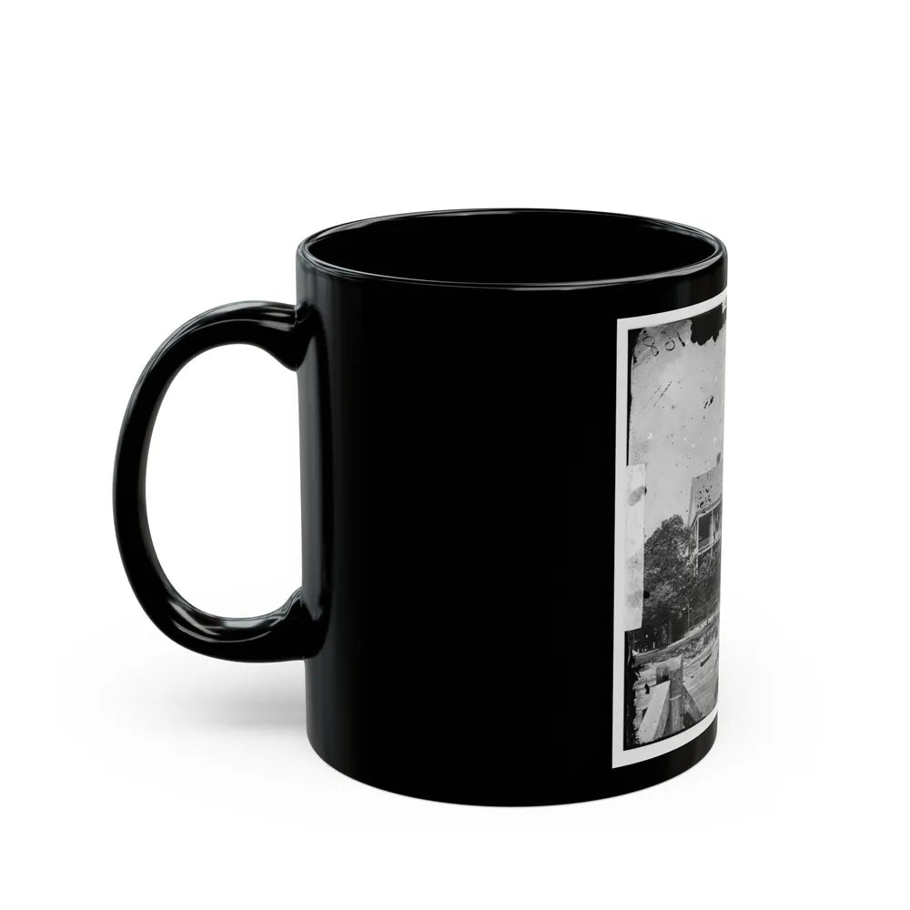 Beaufort, South Carolina. Fuller's House (U.S. Civil War) Black Coffee Mug-Go Mug Yourself