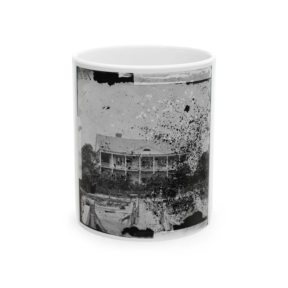 Beaufort, South Carolina. Fuller's House (U.S. Civil War) White Coffee Mug-11oz-Go Mug Yourself