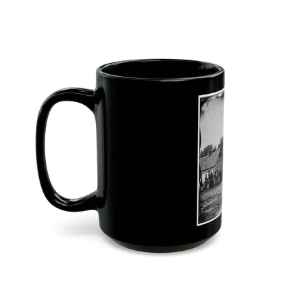 Beaufort, South Carolina. Group Of Negroes On J.J. Smith's Plantation (U.S. Civil War) Black Coffee Mug-Go Mug Yourself