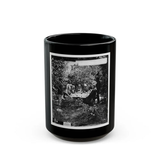 Beaufort, South Carolina. Our Mess (U.S. Civil War) Black Coffee Mug-15oz-Go Mug Yourself