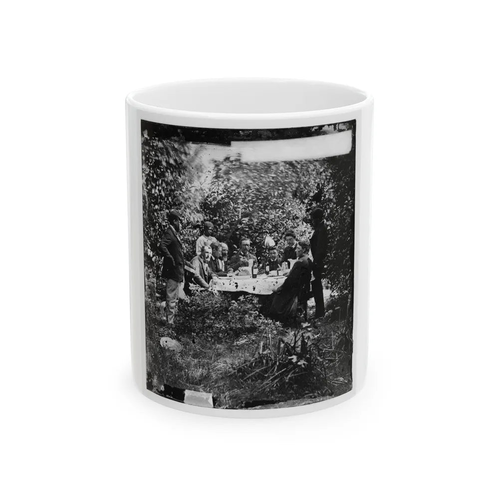 Beaufort, South Carolina. Our Mess (U.S. Civil War) White Coffee Mug-11oz-Go Mug Yourself