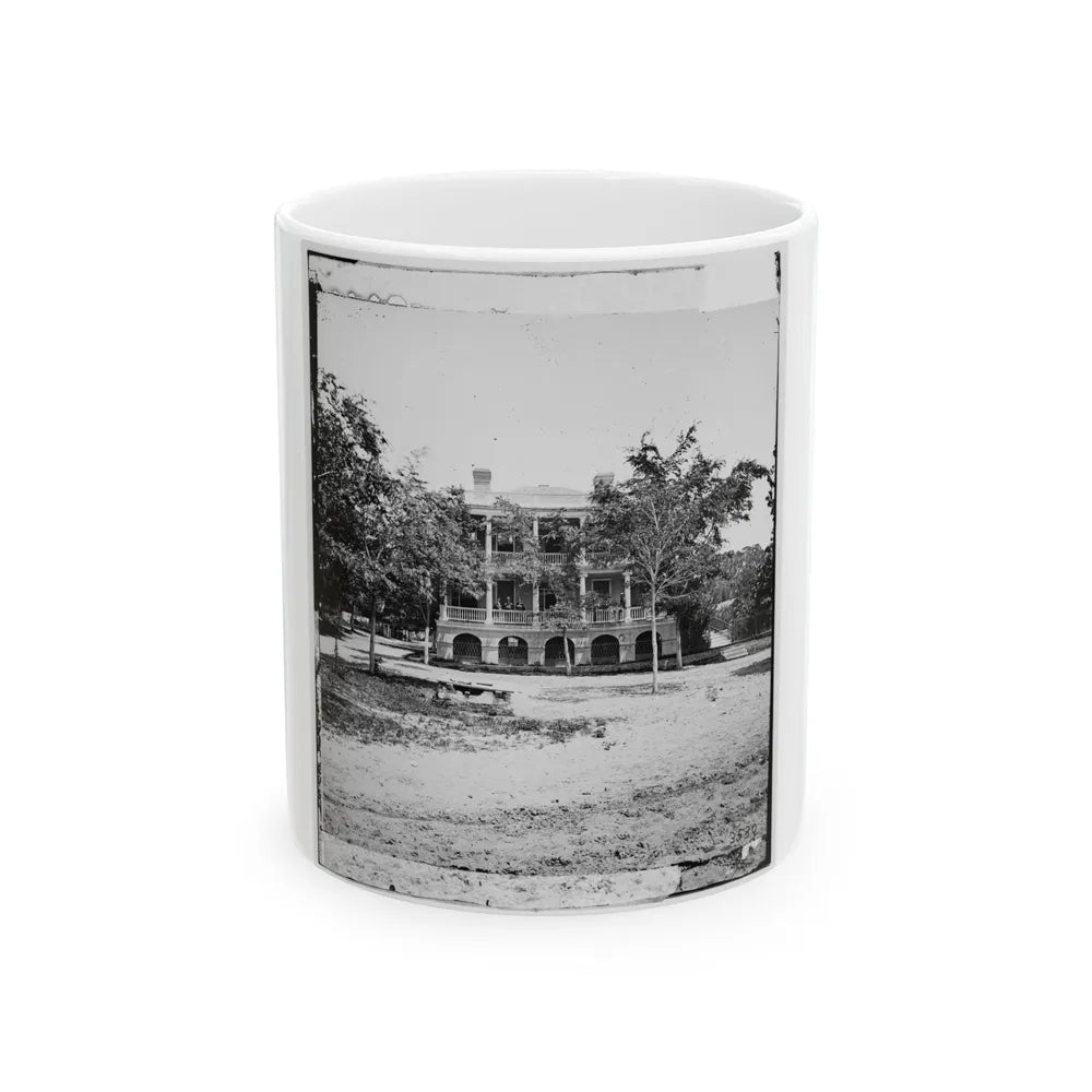 Beaufort, South Carolina. Robert Barnwell Rhett's Residence (U.S. Civil War) White Coffee Mug-11oz-Go Mug Yourself