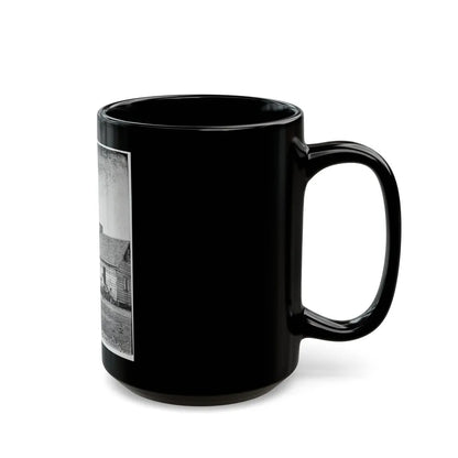 Beaufort, South Carolina. Shooting I.E., Shouting Party On J.J. Smith's Plantation (U.S. Civil War) Black Coffee Mug-Go Mug Yourself