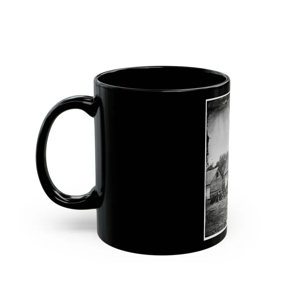 Beaufort, South Carolina. Shooting I.E., Shouting Party On J.J. Smith's Plantation (U.S. Civil War) Black Coffee Mug-Go Mug Yourself