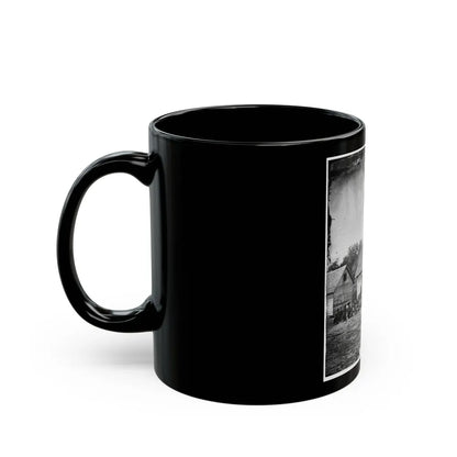 Beaufort, South Carolina. Shooting I.E., Shouting Party On J.J. Smith's Plantation (U.S. Civil War) Black Coffee Mug-Go Mug Yourself