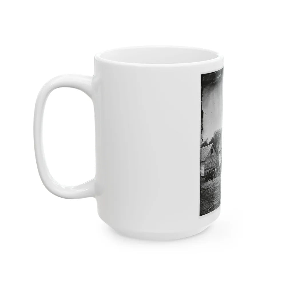 Beaufort, South Carolina. Shooting I.E., Shouting Party On J.J. Smith's Plantation (U.S. Civil War) White Coffee Mug-Go Mug Yourself