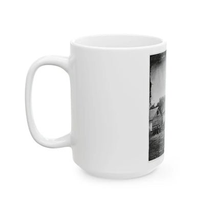 Beaufort, South Carolina. Shooting I.E., Shouting Party On J.J. Smith's Plantation (U.S. Civil War) White Coffee Mug-Go Mug Yourself