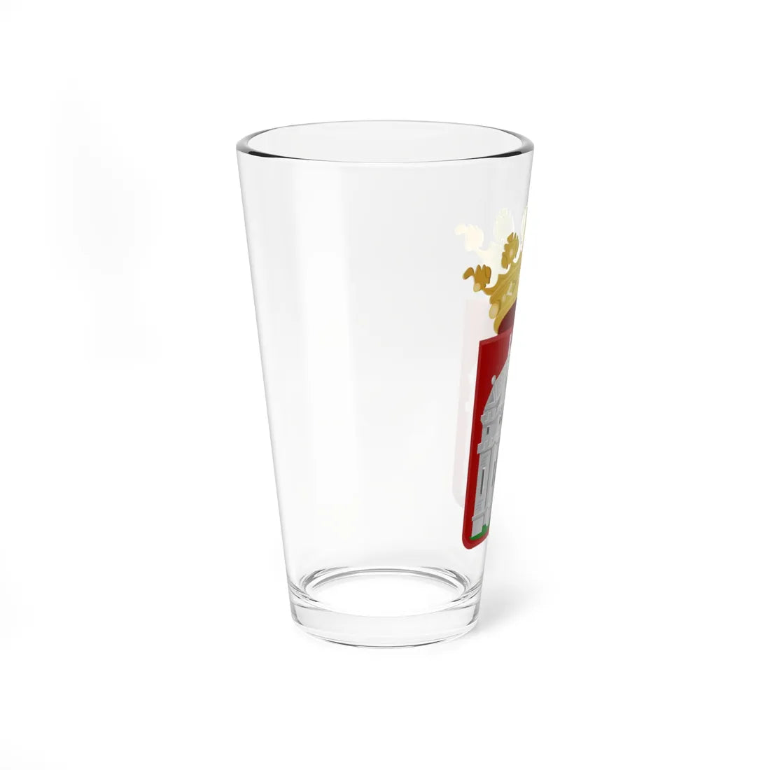 Beaumont Hainaut wapen (Belgium) (Coat of Arms) Pint Glass 16oz - Go Mug Yourself