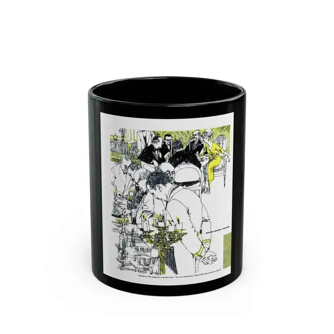 Beautiful Clancy, This Week Magazine, March 1, 1964 - Black Coffee Mug 11oz - Go Mug Yourself