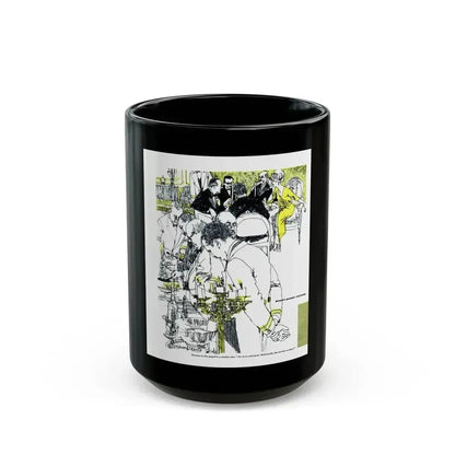 Beautiful Clancy, This Week Magazine, March 1, 1964 - Black Coffee Mug 15oz - Go Mug Yourself