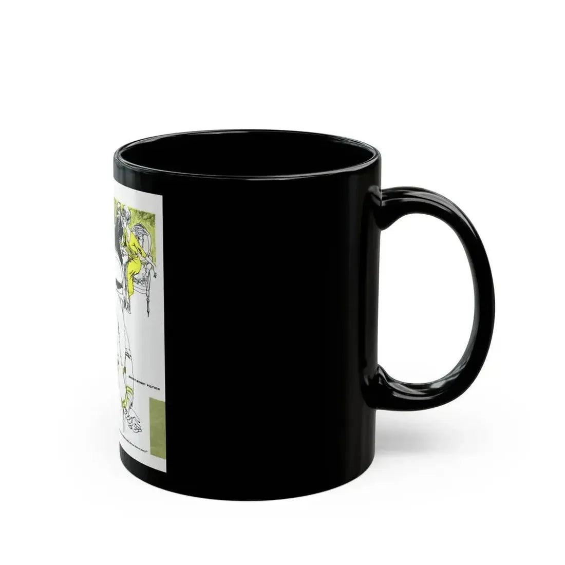 Beautiful Clancy, This Week Magazine, March 1, 1964 - Black Coffee Mug - Go Mug Yourself