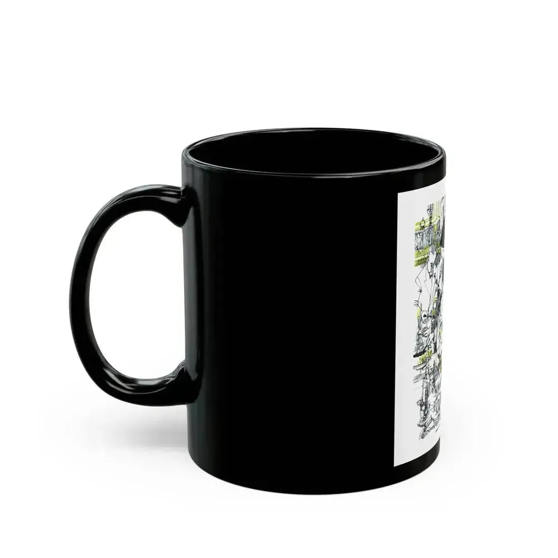 Beautiful Clancy, This Week Magazine, March 1, 1964 - Black Coffee Mug - Go Mug Yourself