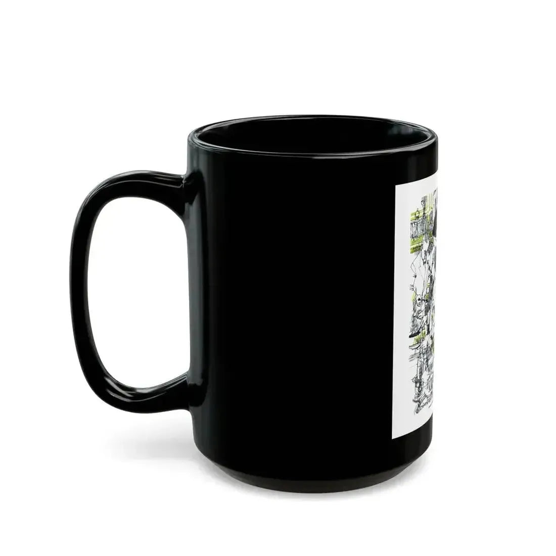 Beautiful Clancy, This Week Magazine, March 1, 1964 - Black Coffee Mug - Go Mug Yourself