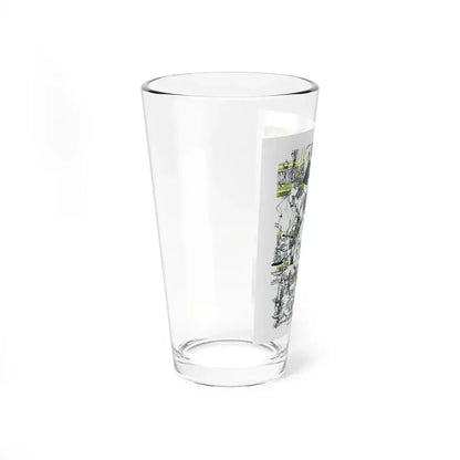 Beautiful Clancy, This Week Magazine, March 1, 1964 (Magazine Illustration) Pint Glass 16oz - Go Mug Yourself