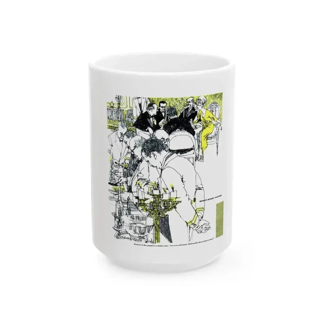 Beautiful Clancy, This Week Magazine, March 1, 1964 - White Coffee Mug 15oz - Go Mug Yourself