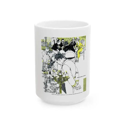 Beautiful Clancy, This Week Magazine, March 1, 1964 - White Coffee Mug 15oz - Go Mug Yourself