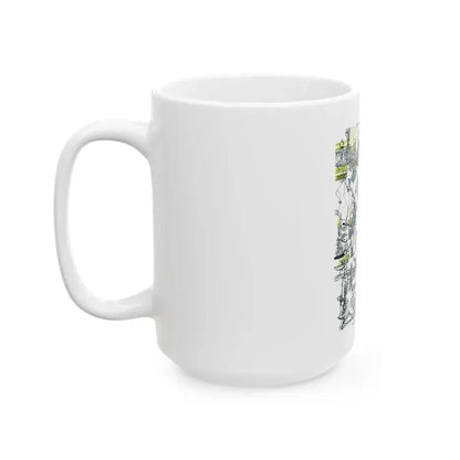 Beautiful Clancy, This Week Magazine, March 1, 1964 - White Coffee Mug - Go Mug Yourself