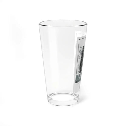 Beautiful Peltries Make The Winter Wrap ..., Harper's Bazaar, August 1921 (Magazine Illustration) Pint Glass 16oz - Go Mug Yourself