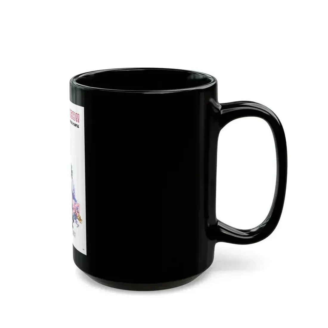 BEAUTIFUL PEOPLE 1971 Movie Poster - Black Coffee Mug - Go Mug Yourself