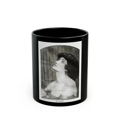 Beauty (1), Redbook magazine, January 1921 - Black Coffee Mug 11oz - Go Mug Yourself