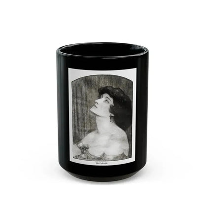 Beauty (1), Redbook magazine, January 1921 - Black Coffee Mug 15oz - Go Mug Yourself