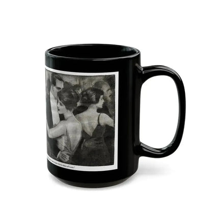 Beauty (2), Redbook magazine, January 1921 - Black Coffee Mug - Go Mug Yourself