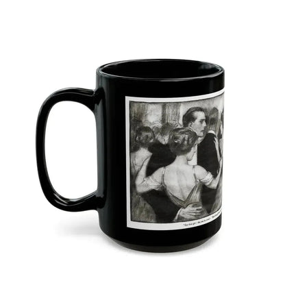 Beauty (2), Redbook magazine, January 1921 - Black Coffee Mug - Go Mug Yourself