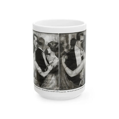 Beauty (2), Redbook magazine, January 1921 - White Coffee Mug 15oz - Go Mug Yourself
