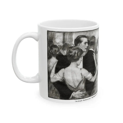 Beauty (2), Redbook magazine, January 1921 - White Coffee Mug - Go Mug Yourself