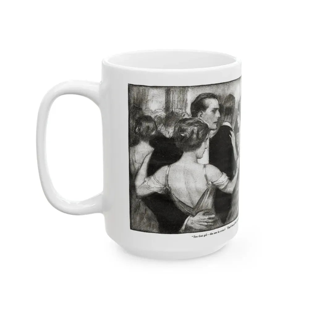 Beauty (2), Redbook magazine, January 1921 - White Coffee Mug - Go Mug Yourself