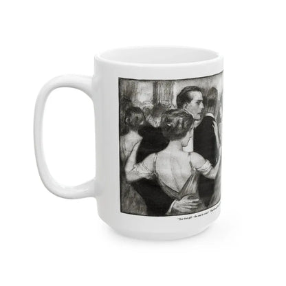 Beauty (2), Redbook magazine, January 1921 - White Coffee Mug - Go Mug Yourself