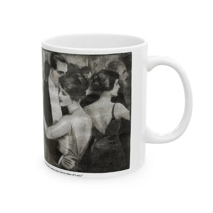 Beauty (2), Redbook magazine, January 1921 - White Coffee Mug - Go Mug Yourself