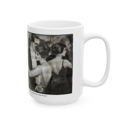 Beauty (2), Redbook magazine, January 1921 - White Coffee Mug - Go Mug Yourself