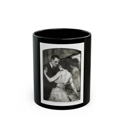 Beauty (3), Redbook magazine, January 1921 - Black Coffee Mug 11oz - Go Mug Yourself