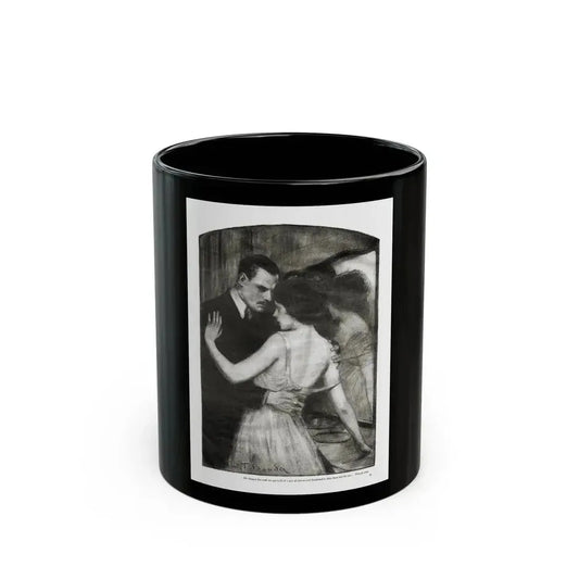 Beauty (3), Redbook magazine, January 1921 - Black Coffee Mug 11oz - Go Mug Yourself