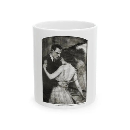 Beauty (3), Redbook magazine, January 1921 - White Coffee Mug 11oz - Go Mug Yourself