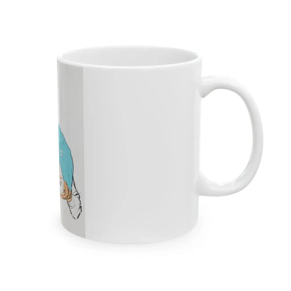 Beauty and Tea - White Coffee Mug - Go Mug Yourself