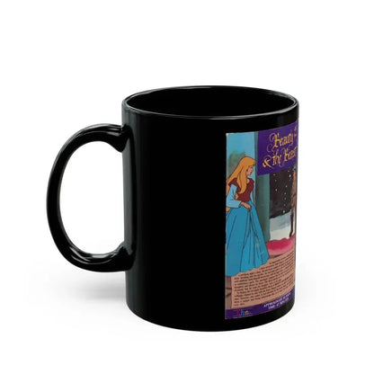 BEAUTY AND THE BEAST FHE (VHS COVER) - Black Coffee Mug - Go Mug Yourself
