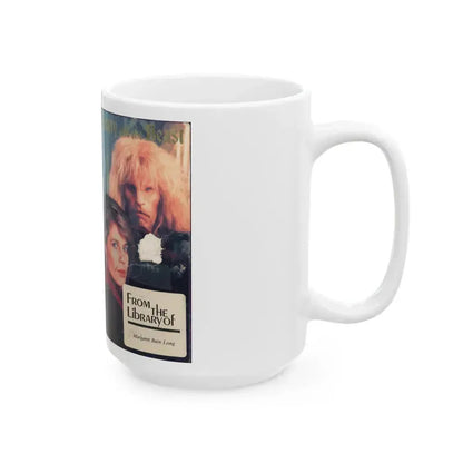 BEAUTY AND THE BEAST TV SHOW (VHS COVER) - White Coffee Mug - Go Mug Yourself