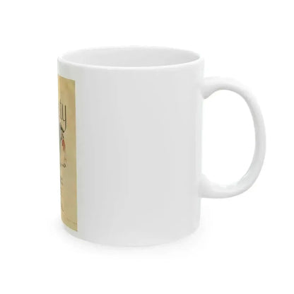 Beauty Buick ad, Ladies' Home Journal, September 1927 - White Coffee Mug - Go Mug Yourself