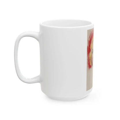 Beauty in Blue - White Coffee Mug - Go Mug Yourself
